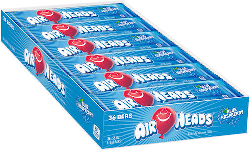 Airheads Blue Raspberry - 36ct CandyStore.com