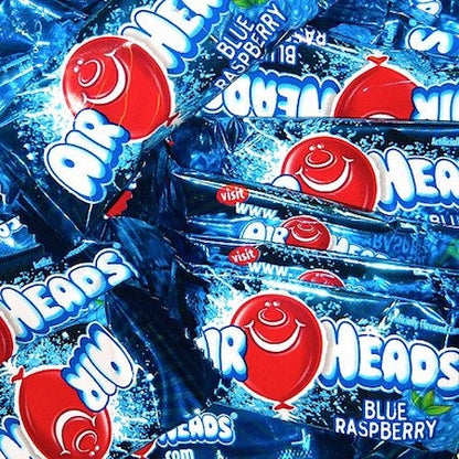 Airheads Mini Candy Bars Blue Raspberry - 5lb CandyStore.com