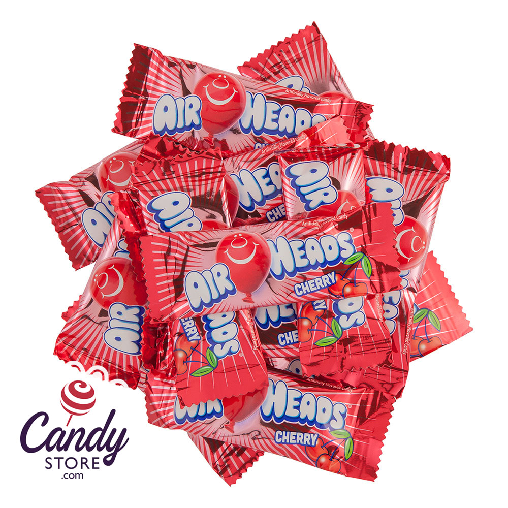 Airheads Mini Candy Bars Cherry - 8lb CandyStore.com