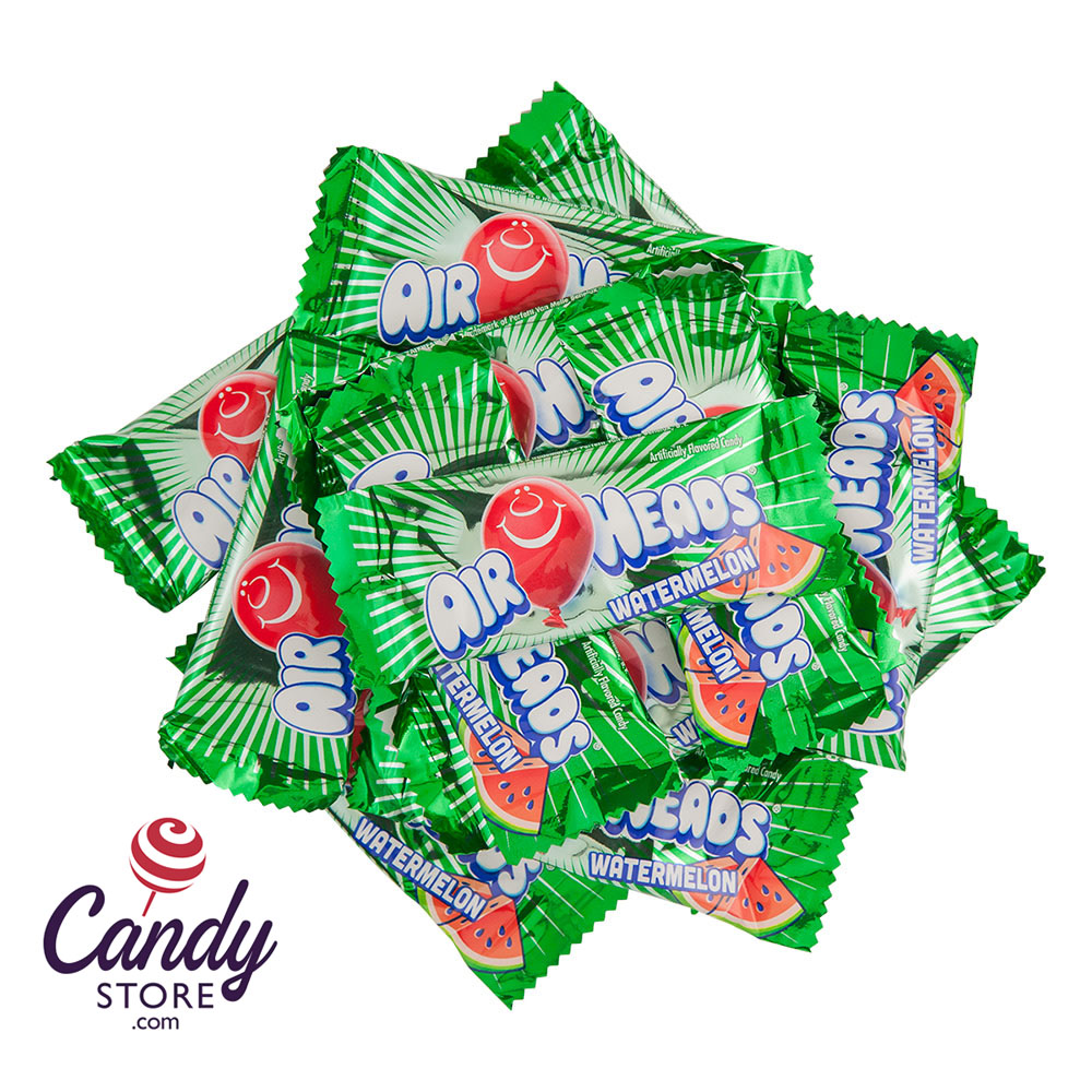 Airheads Mini Candy Bars Watermelon - 8lb CandyStore.com