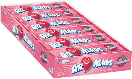 Airheads Strawberry - 36ct CandyStore.com