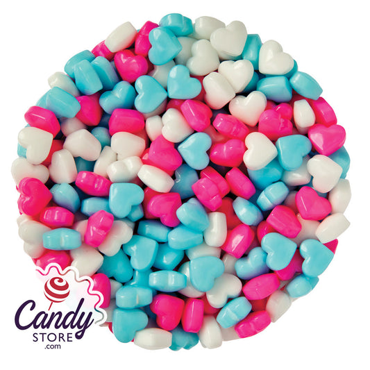 Baby Love Candy Hearts Blue Pink & White - 10lb CandyStore.com