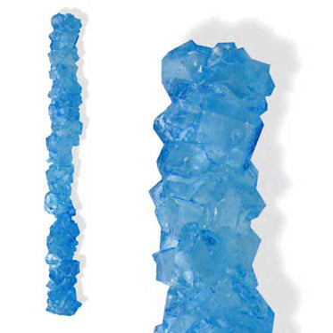 Blue Raspberry Rock Candy Strings - 5lb CandyStore.com