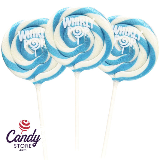 Blue Whirly Pops - 24ct Displays CandyStore.com