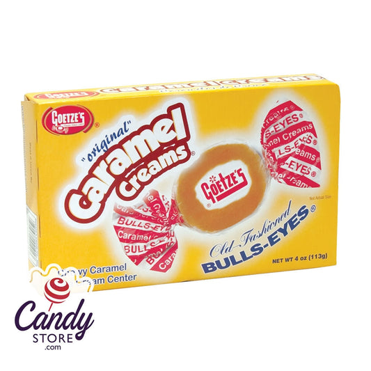 Bull's Eye Caramel Creams Theater Box - 12ct CandyStore.com