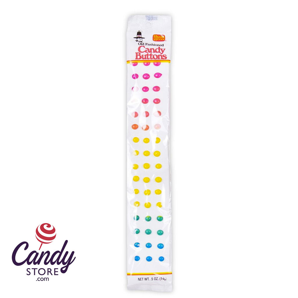 Necco Candy Buttons, Old Fashioned - 0.5 oz