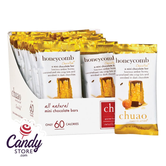 Chuao Dark Chocolate Honeycomb Mini Bars - 24ct CandyStore.com