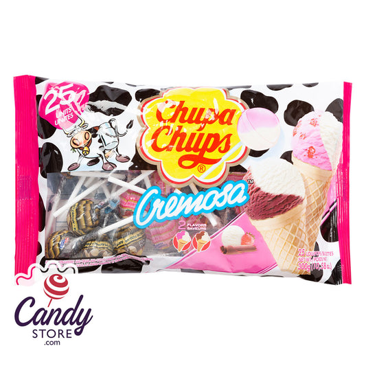 Chupa Chups Cremosa 10.58oz Bag - 20ct CandyStore.com