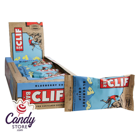 Clif Bar Blueberry Crisp 2.4oz Bar - 12ct CandyStore.com