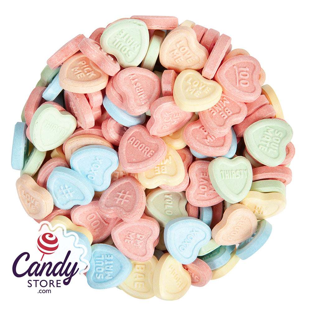 Conversation Hearts Candy 13.5lb Bulk - CandyStore.com