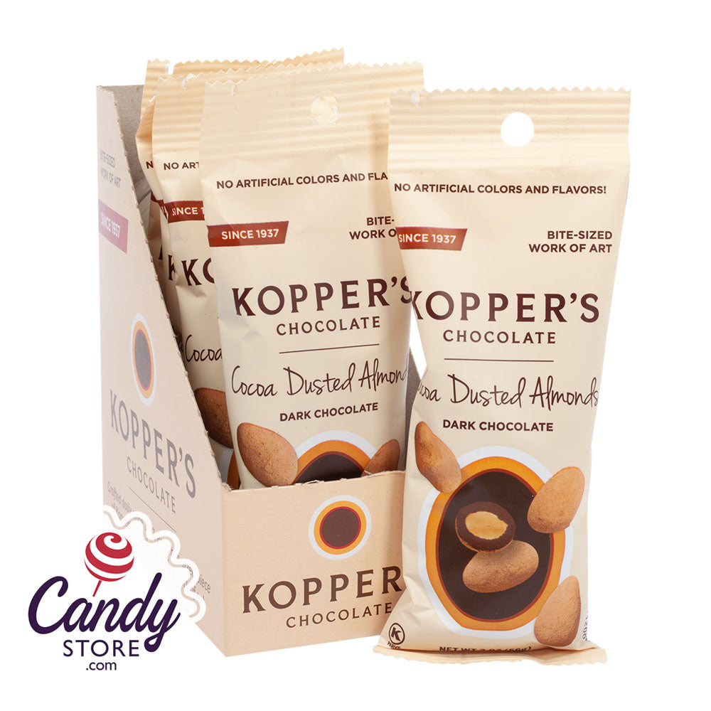 Kopper's Dark Chocolate Iced Coffee Bites, 4 oz.