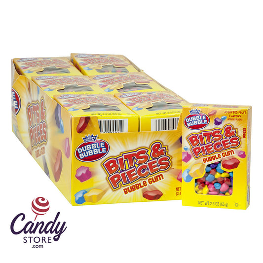 Dubble Bubble Bits And Pieces 2.3oz Box - 24ct CandyStore.com