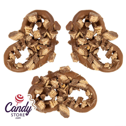 Giambri's Kitkat Milk Chocolate Covered Pretzel - 3lb CandyStore.com