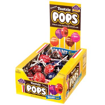 Giant Tootsie Pops - 72ct CandyStore.com