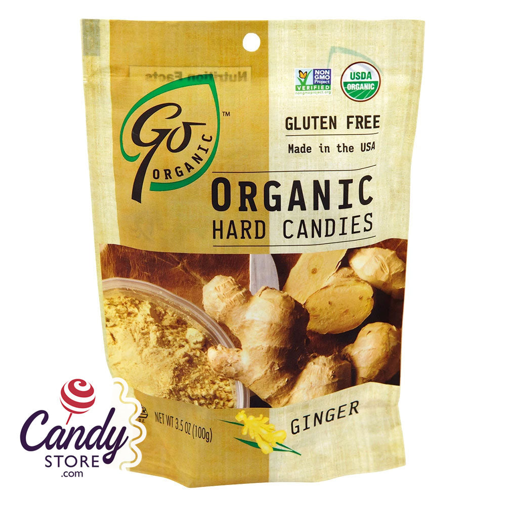 Goorganic Ginger Organic Hard Candy 6ct