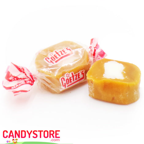 Goetze's Caramel Creams Bulls Eyes - 10lb CandyStore.com