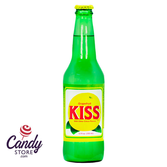 Grapefruit Kiss Soda 12oz Bottle - 24ct CandyStore.com