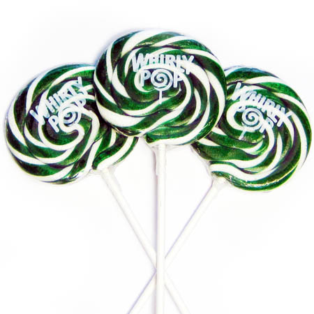 Green Whirly Pops - 60ct CandyStore.com