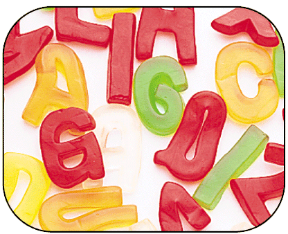 Gummi Alphabet Letters - 6.6lb CandyStore.com