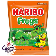 Haribo Frogs Gummi Candy 5oz Bag - 12ct CandyStore.com