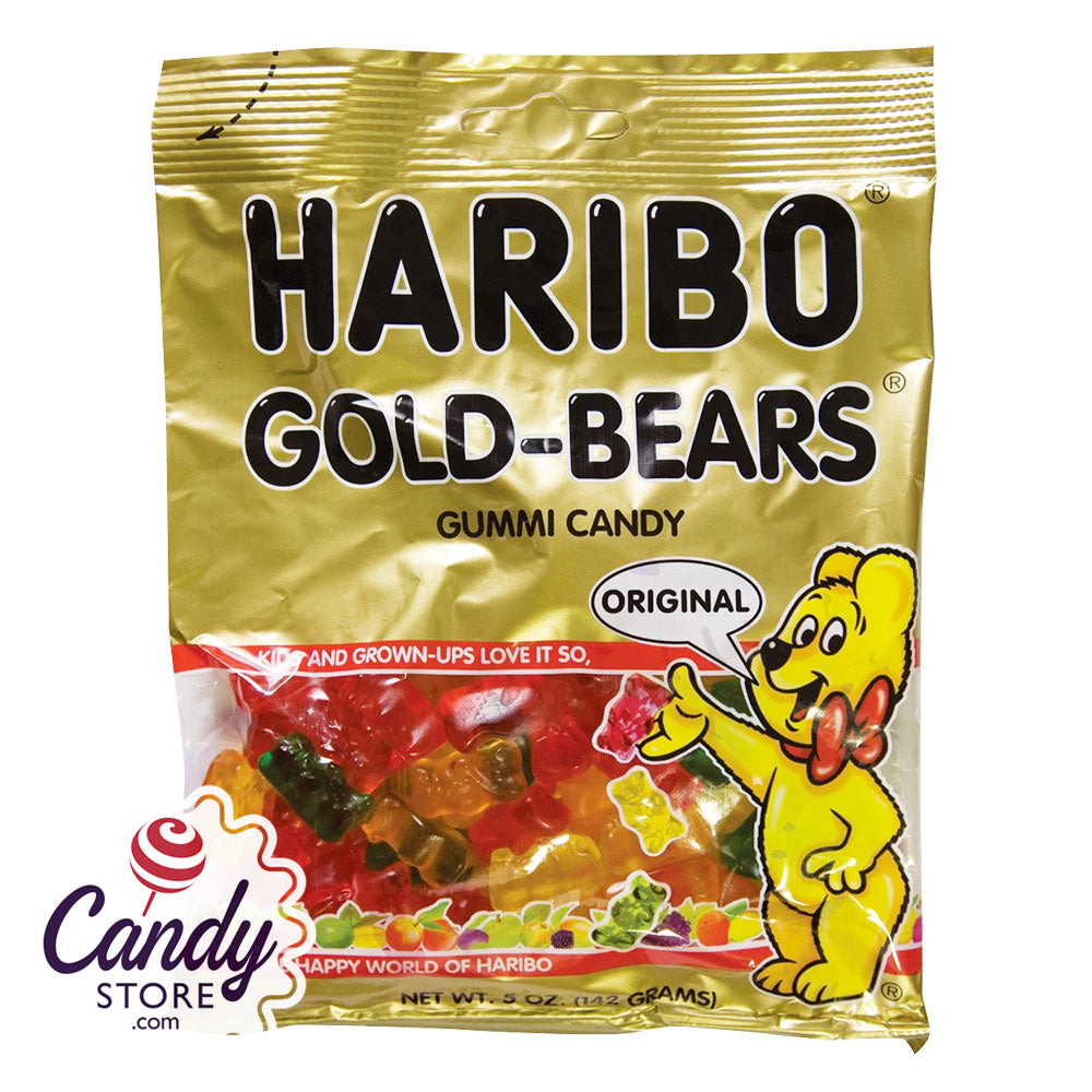 Haribo Goldbear Gummi Bears, 12 ct.