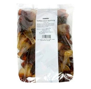 Haribo Gummi Super Cola Bottles - 5lb CandyStore.com