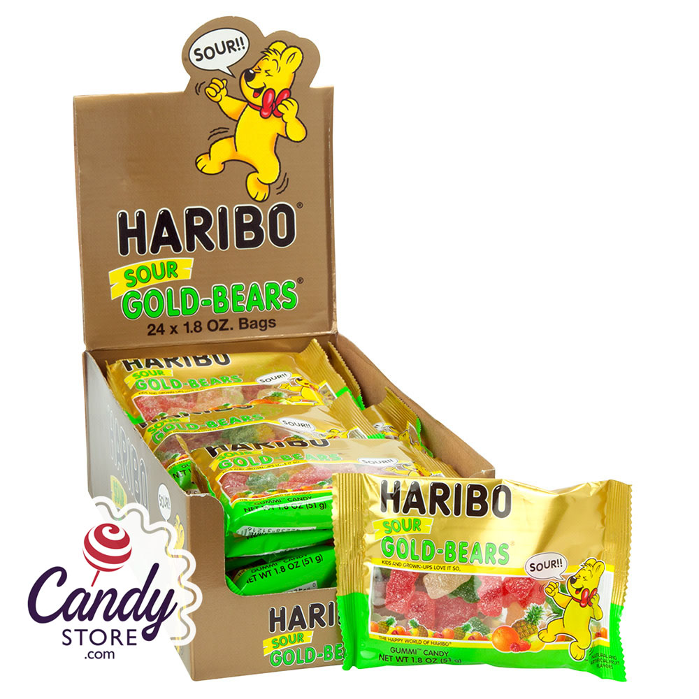 Haribo Gold-Bears Gummi Candy - 24 count, 2 oz bags