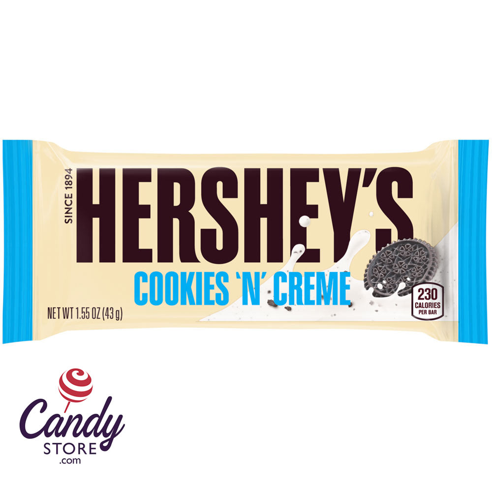 Hershey's Cookies N Cream Bars from Hershey's - 36ct CandyStore.com