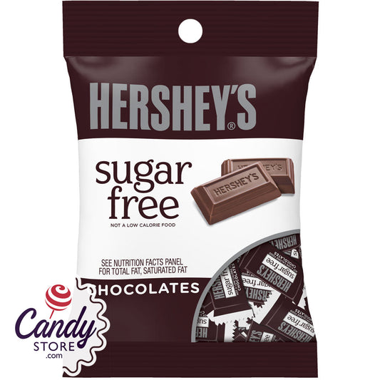 Hershey's Sugar Free Milk Chocolate Bars - 12 Bags CandyStore.com