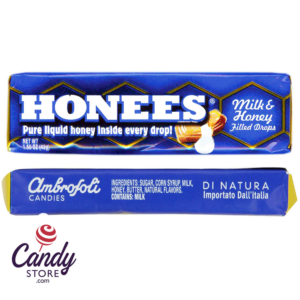 Honees Milk-N-Honey Bars Ambrosoli - 24ct CandyStore.com