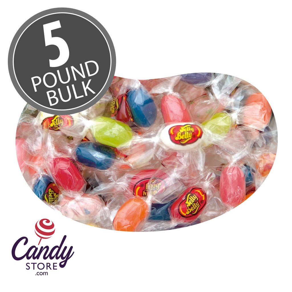 Jelly Belly 20-Flavor Wrapped Jelly Beans Mix - 5lb CandyStore.com