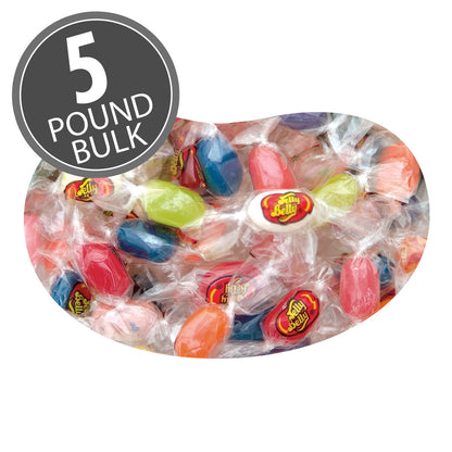 Jelly Belly 20-Flavor Wrapped Jelly Beans Mix - 5lb CandyStore.com