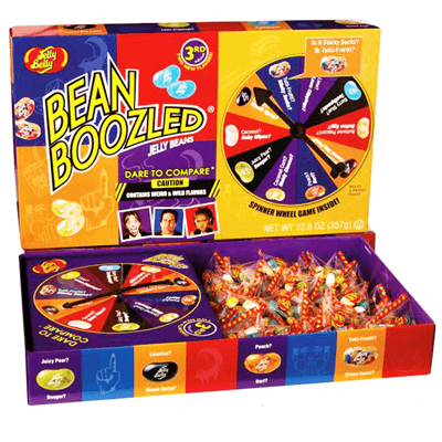 Jelly Belly Beanboozled Jumbo Spinner Box - 5ct CandyStore.com