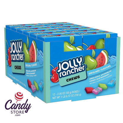 Jolly Rancher Fruit Chews Packs - 12ct CandyStore.com