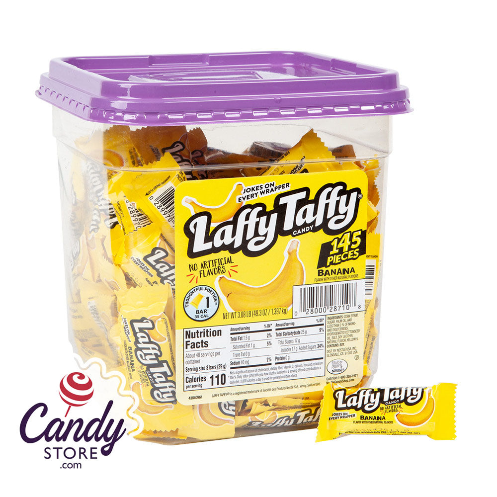 Laffy Taffy - Banana - Mini - Economy Candy