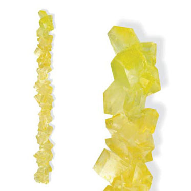 Lemon Rock Candy Strings - 5lb CandyStore.com