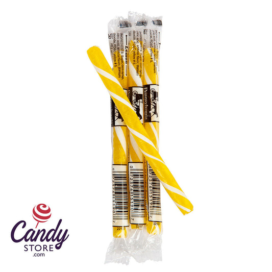 Lemon Thin Stick Candy Pennsylvania Dutch - 80ct CandyStore.com