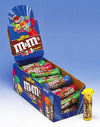 M&Ms Milk Chocolate Minis 30 6g Tube