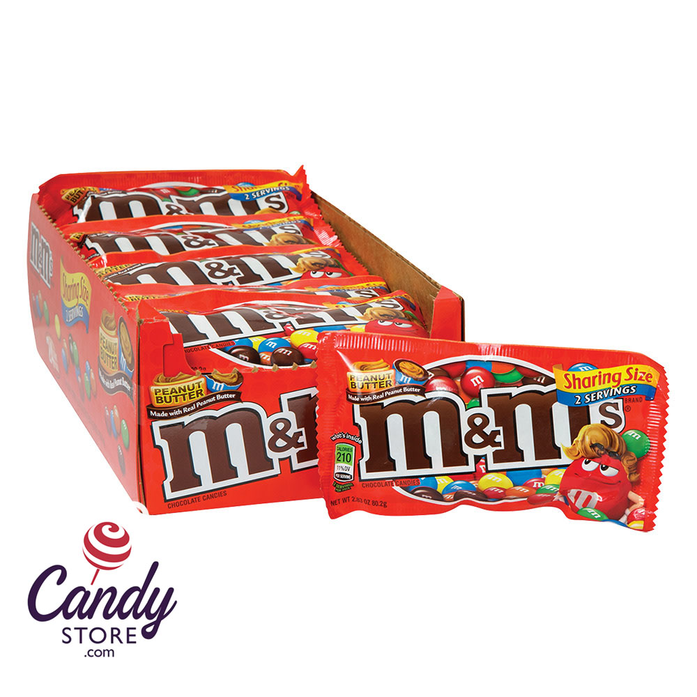 M&M's Holiday Peanut Milk Chocolate Christmas Candy - 10 oz Bag 