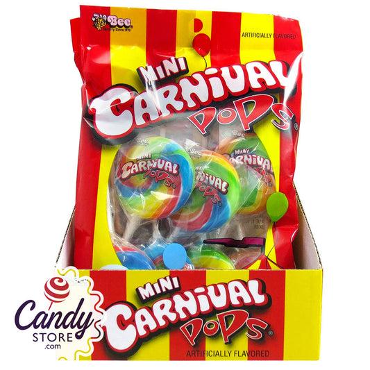 Mini Carnival Pops Bags - 12ct CandyStore.com