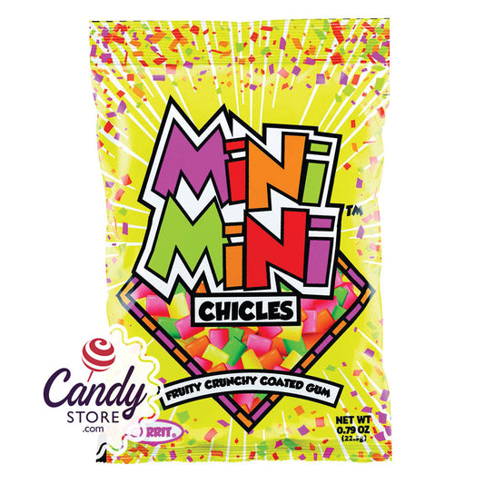 Mini Mini Chicles Fruit Gum 0.79oz - 240ct CandyStore.com