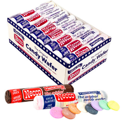 Necco Candy Wafers Rolls - 24ct CandyStore.com