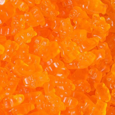 Peach Gummi Bears - 5lb Bulk | CandyStore.com