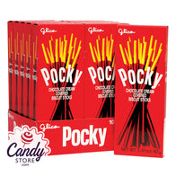 Pocky Sticks Chocolate Covered Cookie 1.41oz Box - 20ct CandyStore.com