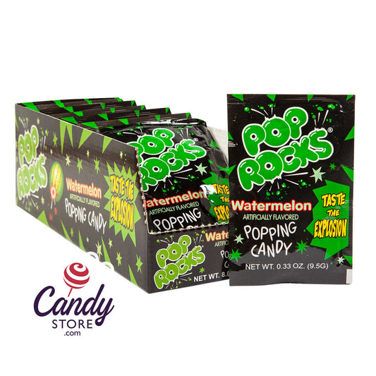 Pop Rocks Watermelon 0.33oz - 48ct CandyStore.com