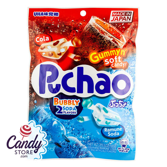 Puchao Cola & Soda 3.53oz Peg Bag - 6ct CandyStore.com