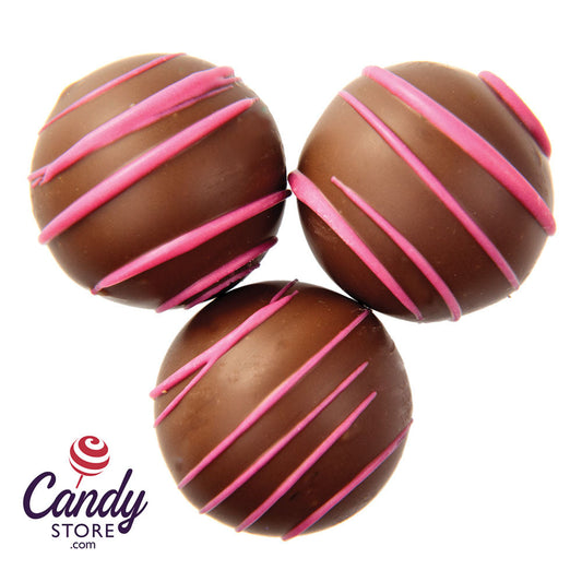 Raspberry Dessert Truffles Milk Chocolate Birnn - 1.75lb CandyStore.com