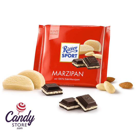 Ritter Sport Marzipan Dark Chocolate - 12ct CandyStore.com