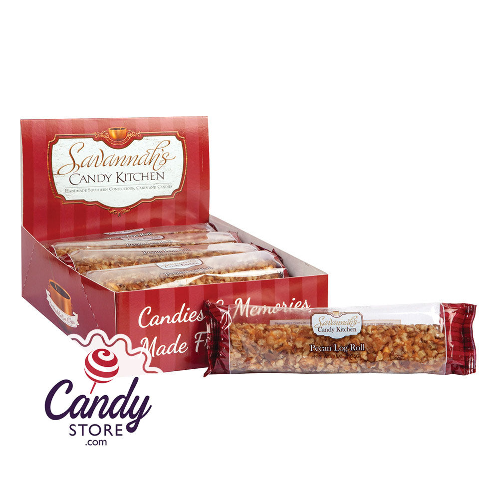 Pecan Log Rolls 2-Pack - Savannah's Candy Kitchen