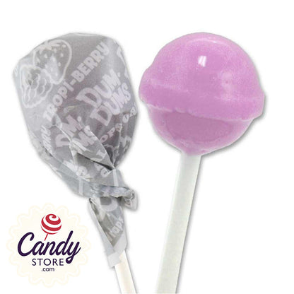 Silver Dum Dums Lollipops Tropi-Berry - 75ct CandyStore.com